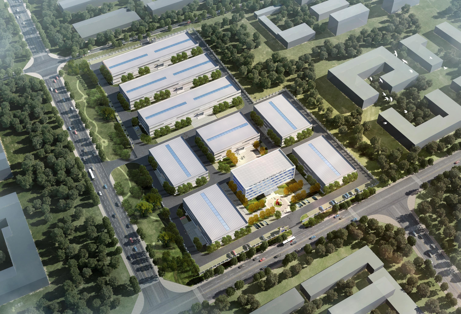 HEX-S Factory Exterior